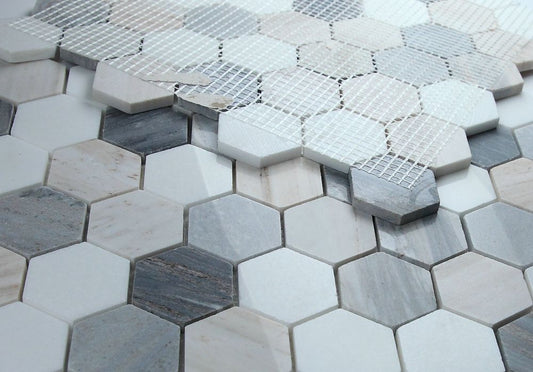 Hexagon Beach 2 x 2 11.75 x 12