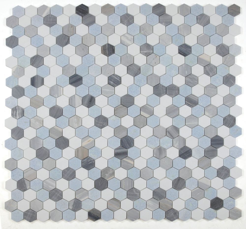 Hexagon Deep Ocean 2 x 2 12 x 11.75