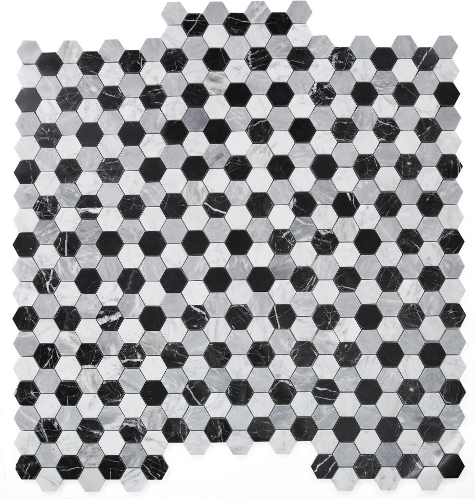 Hexagon Moonlight 2 x 2 11.75 x 12