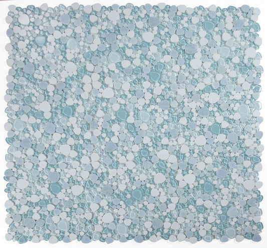 Peach Crystal Ocean 12 x 12