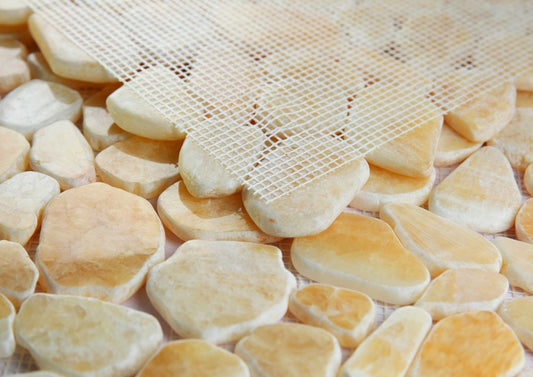 River Stone Honey Onyx 12 x 12