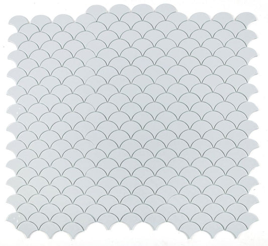 Snowglass Scale Ripple Polished 11.5 x 12