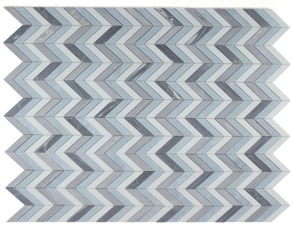 Chevron Deep Ocean 10.75 x 12.25