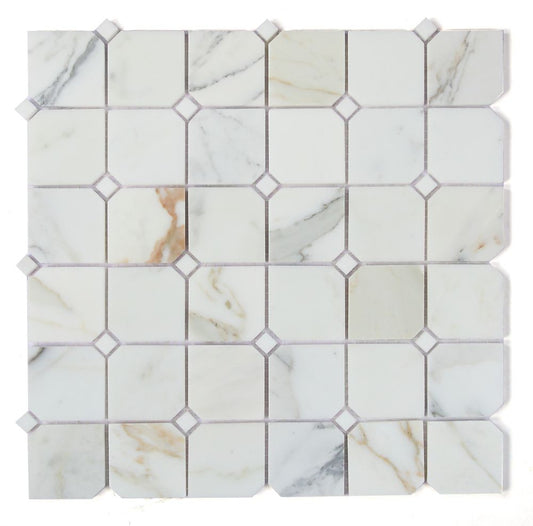Clipped Calacatta Gold 11.75 x 11.75