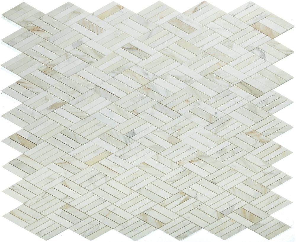 Diamond Calacatta Gold Honed 10.75 x 12.5