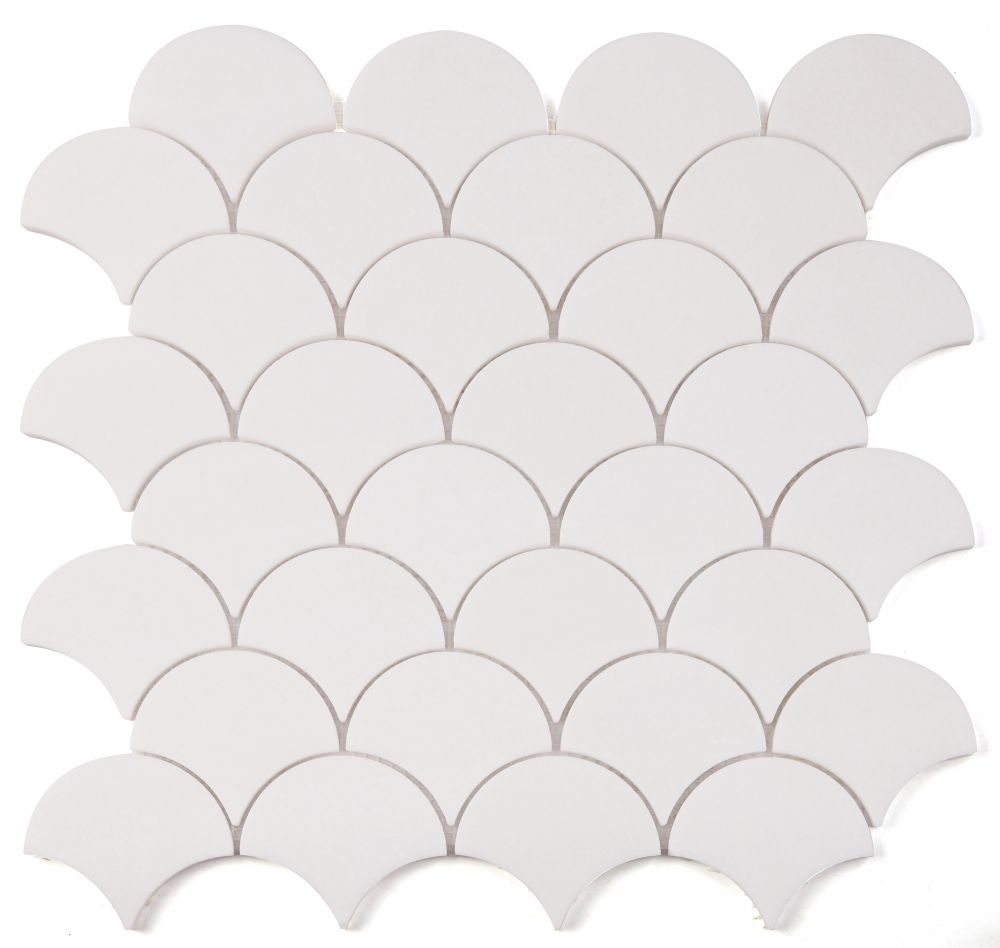 Dragon Scale Thassos 12 x 12