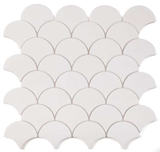 Dragon Scale Thassos 12 x 12
