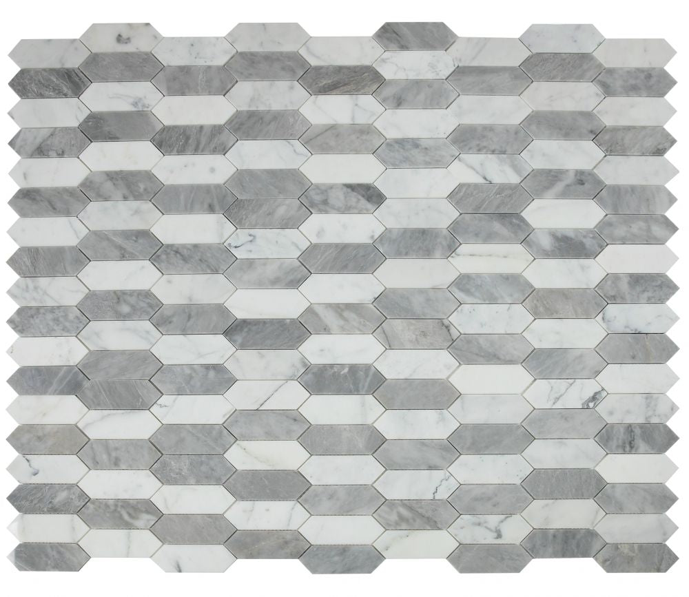 Elongated Hex Dusk 11.75 x 15