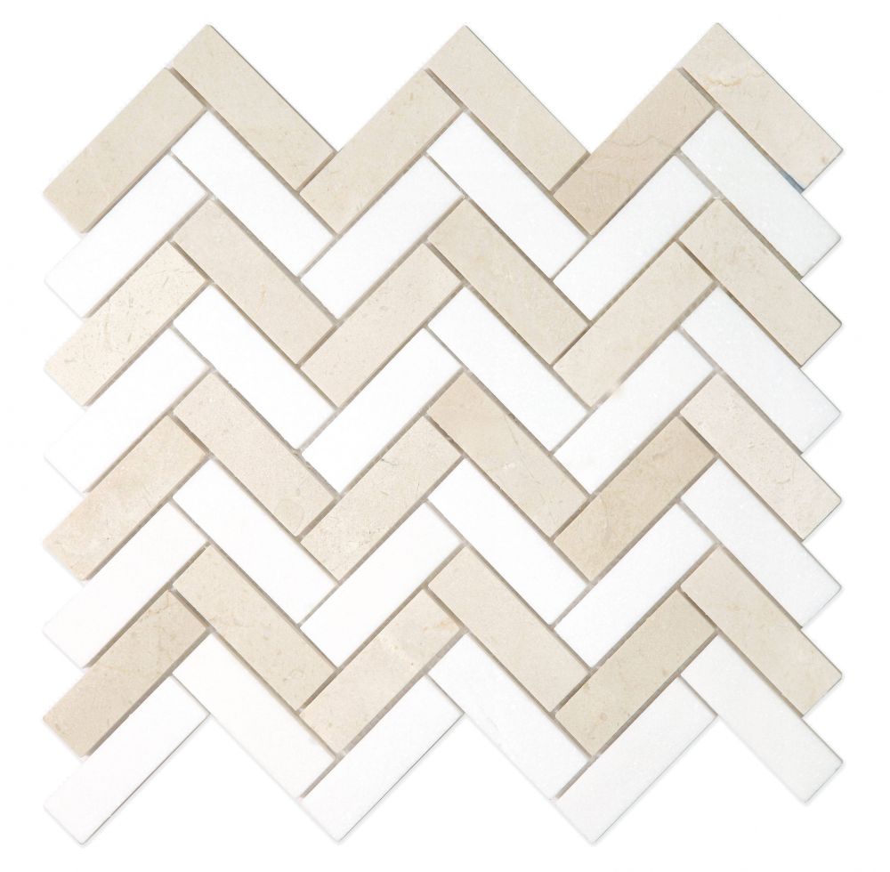 Herringbone Marfil 11 x 12.5