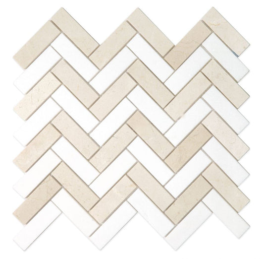 Herringbone Marfil 11 x 12.5
