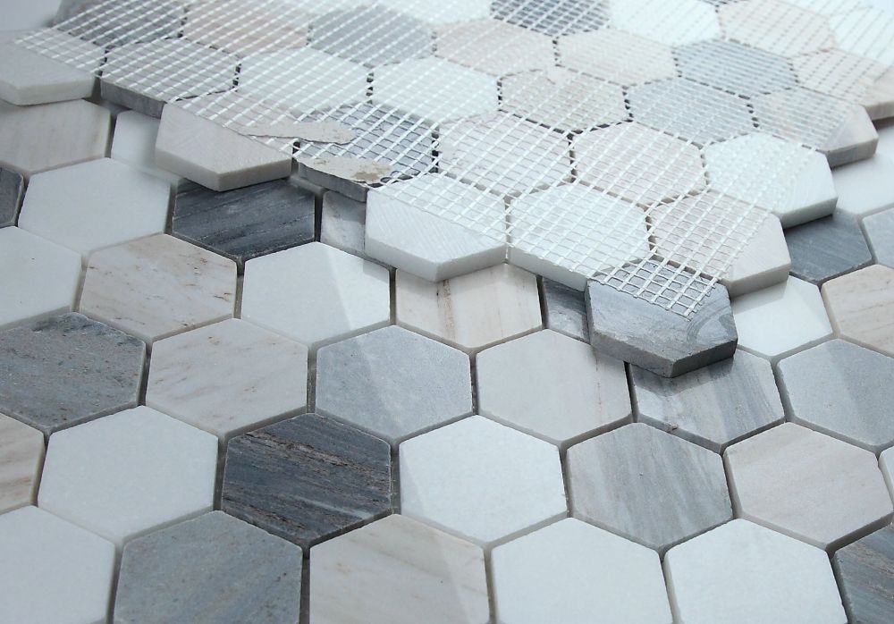 Hexagon Beach 2 x 2 11.75 x 12