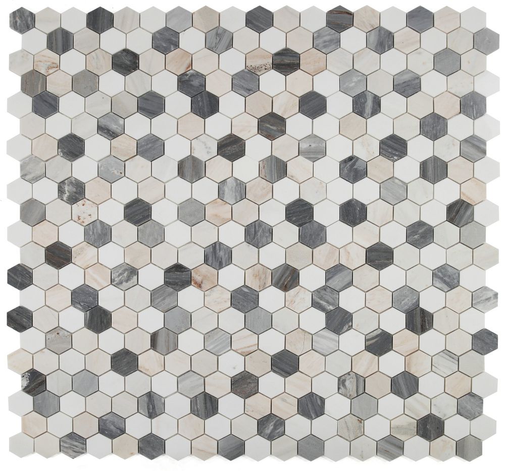 Hexagon Beach 2 x 2 11.75 x 12