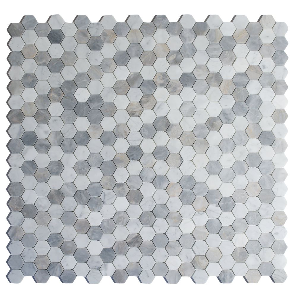 Hexagon City Grey 2 x 2 11.75 x 12