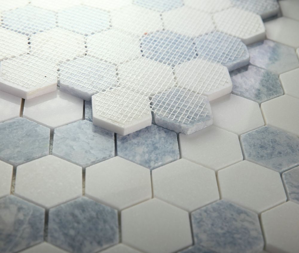 Hexagon Crystal Ocean 2 x 2 11.75 x 12