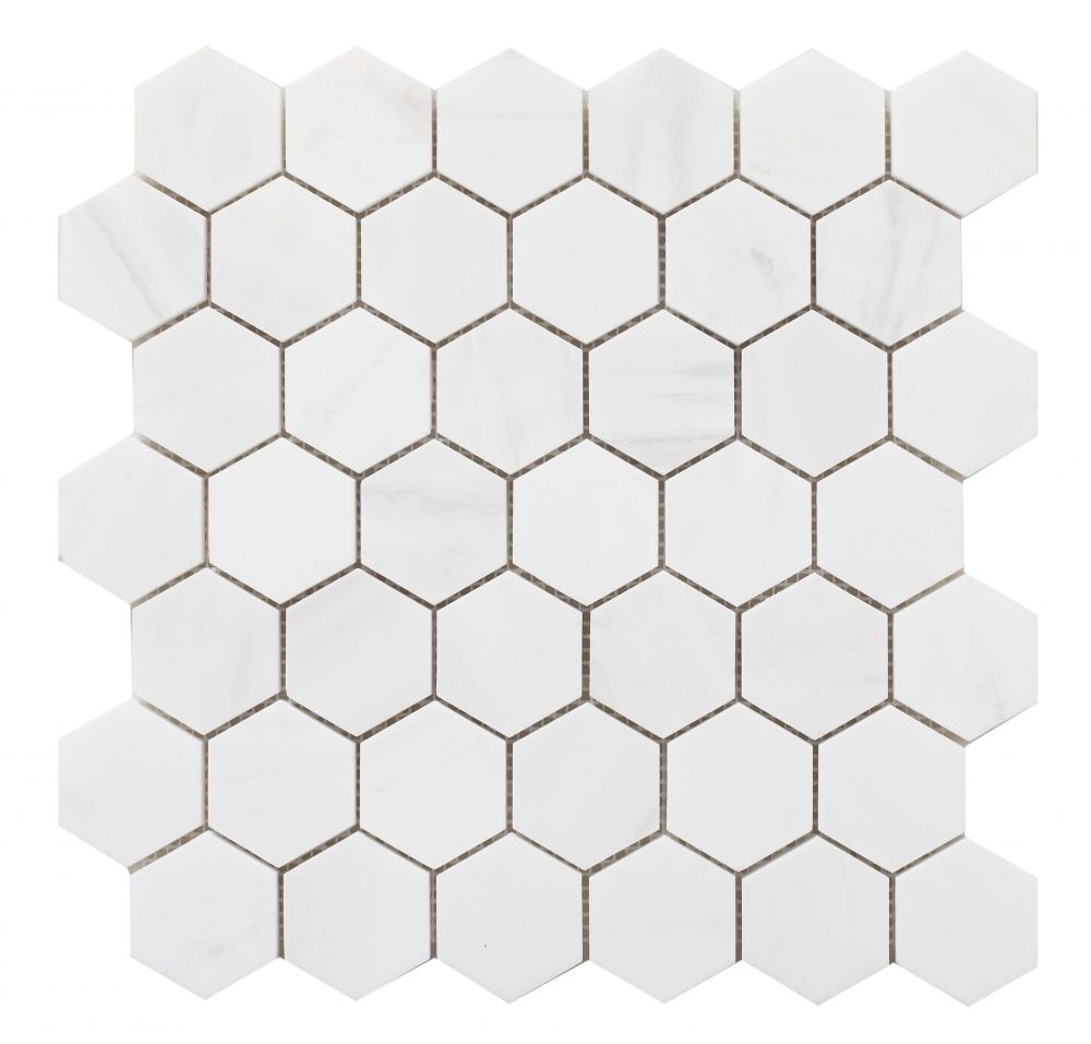 Hexagon Dolomite Honed 2 x 2 12 x 12