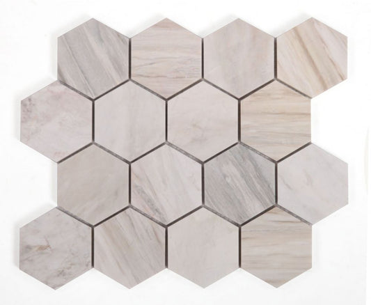Hexagon Eura Honed 3 x 3 (Eurasian) 10 x 11.25