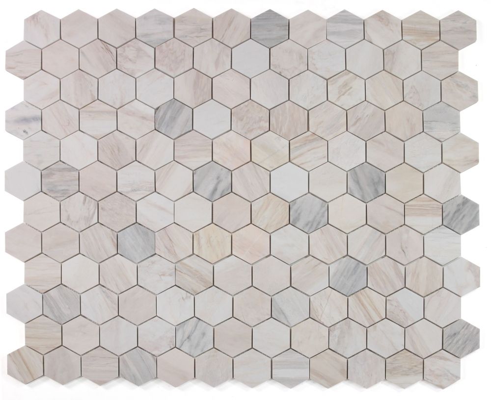 Hexagon Eura Honed 3 x 3 (Eurasian) 10 x 11.25