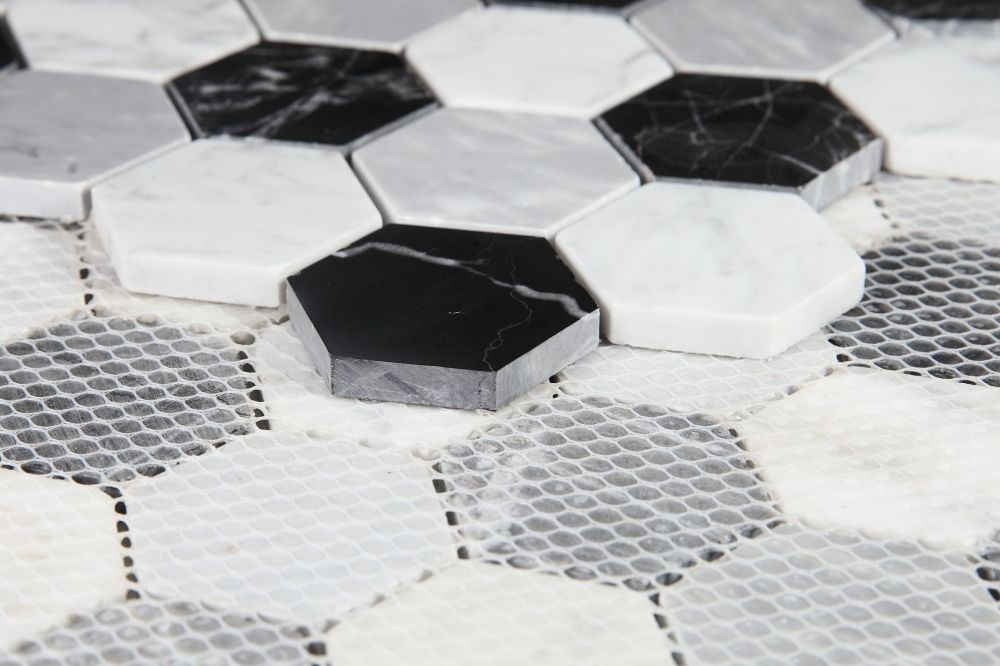 Hexagon Moonlight 2 x 2 11.75 x 12