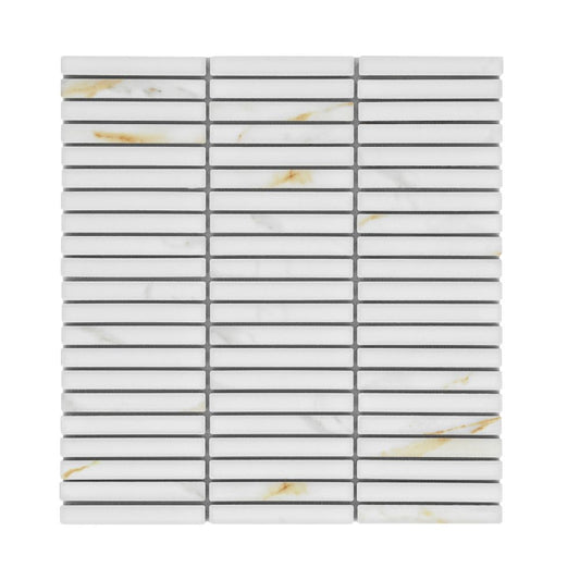 Hulu Calacatta Band Matte 11.25 x 12