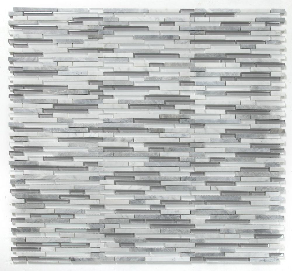 Linear Montage Grey 11.75 x 12