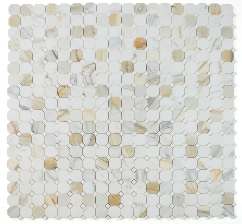 Octagon Calacatta Gold 11.75 x 11.75