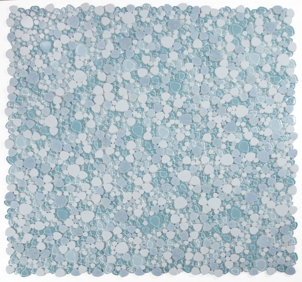 Peach Crystal Ocean 12 x 12