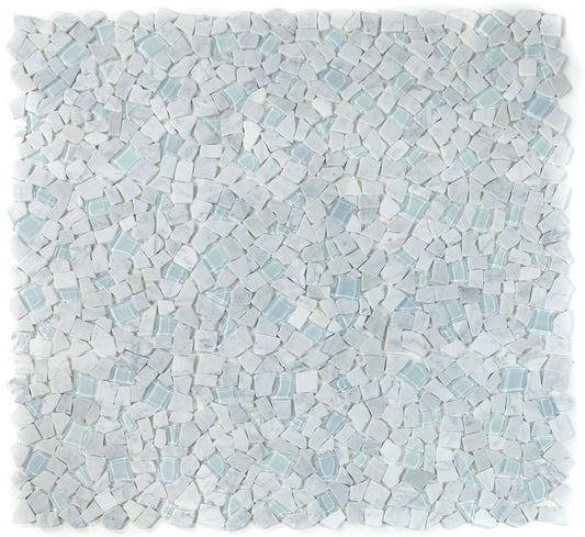 Pebble Carrara 12 x 12