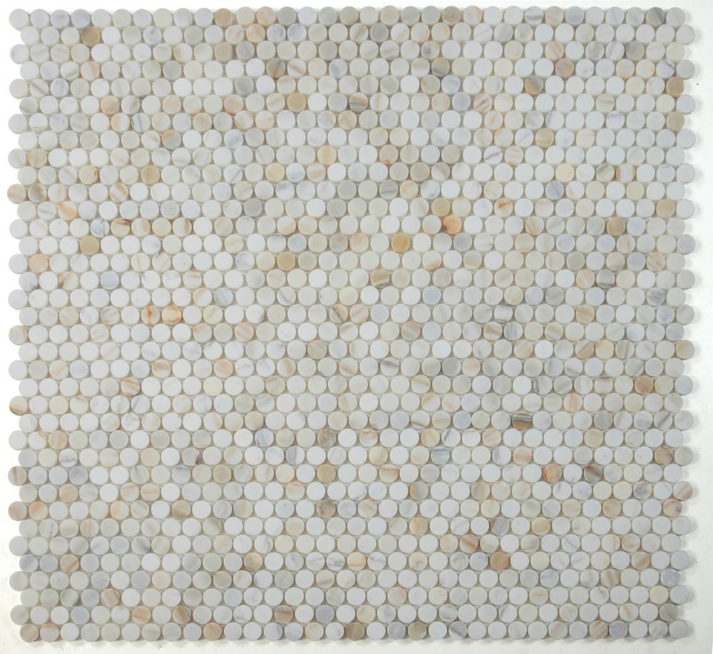Penny Marble Calacatta Honed 11 x 11.75