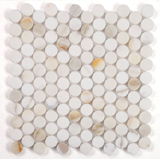 Penny Marble Calacatta Polished 11 x 11.75