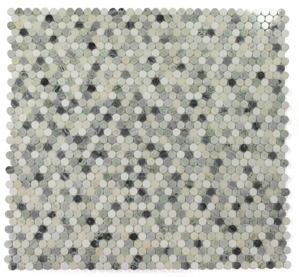 Penny Marble Grassland 11 x 11.75