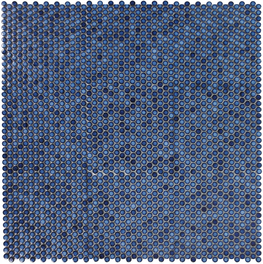 Penny Round Blue 11.5 x 11.5