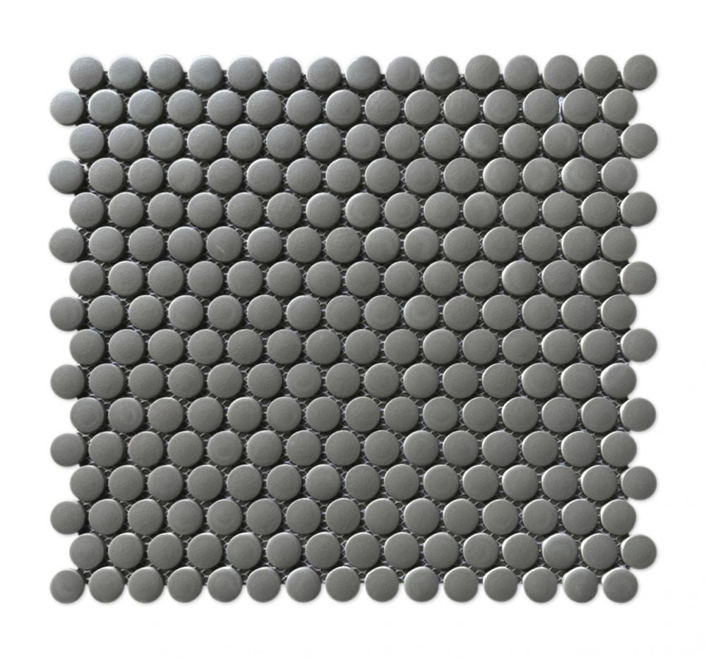 Penny Round Dark Grey Grip 11.5 x 12.25
