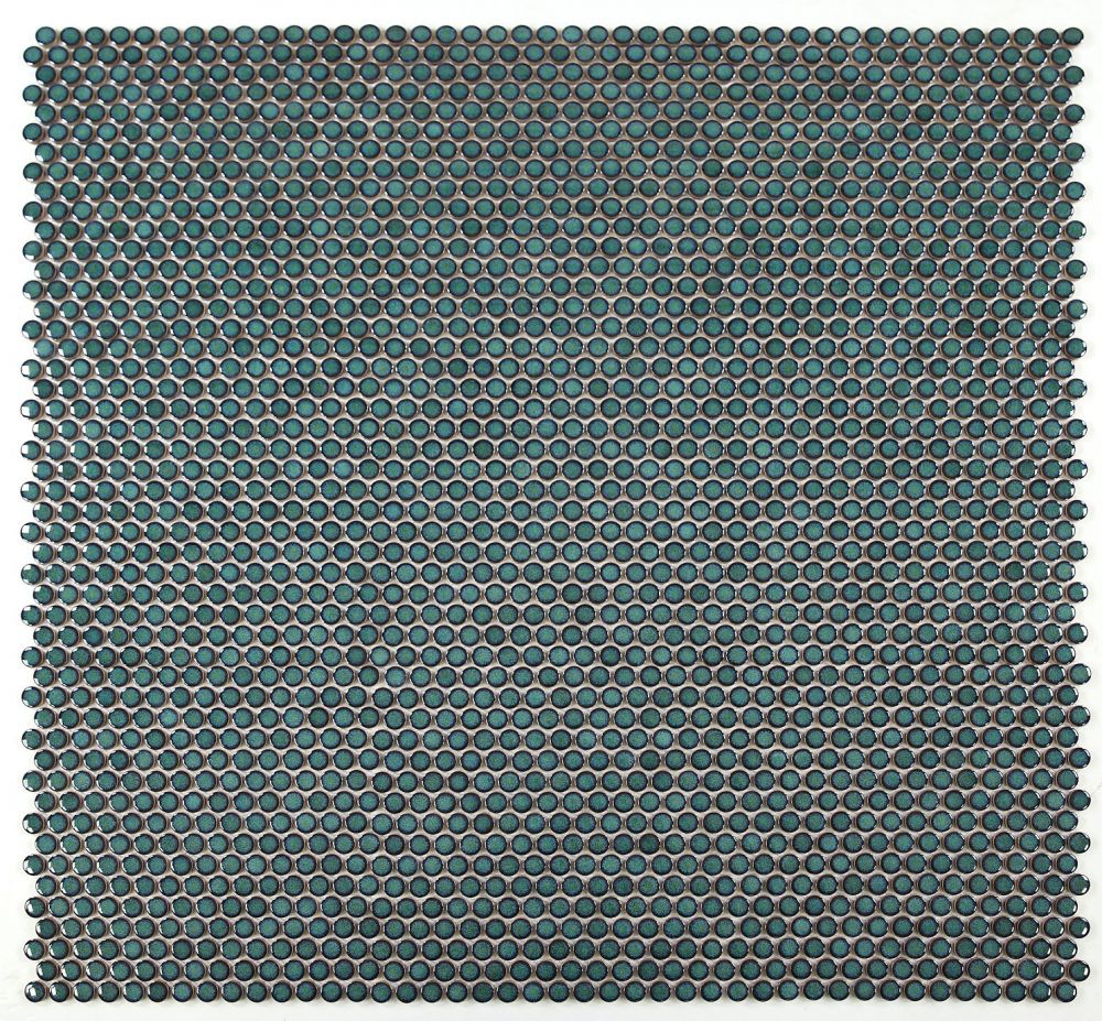 Penny Round Turquoise 11.5 x 11.5