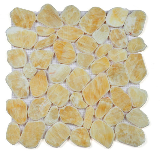 River Stone Honey Onyx 12 x 12