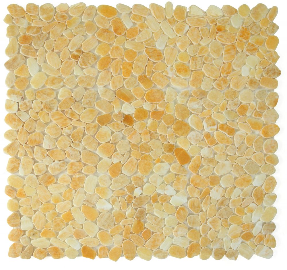 River Stone Honey Onyx 12 x 12