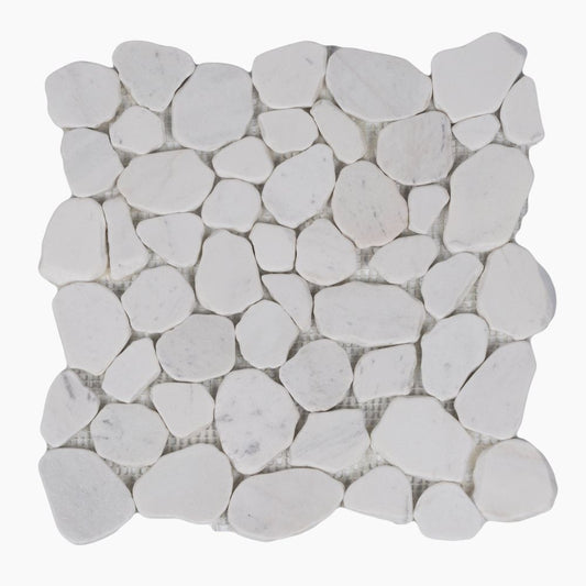 River Stone White 11.5 x 11.5