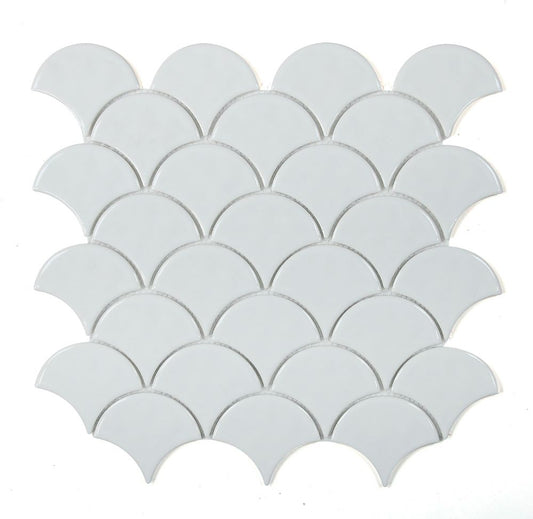 Snowglass Scale Ripple Polished 11.5 x 12