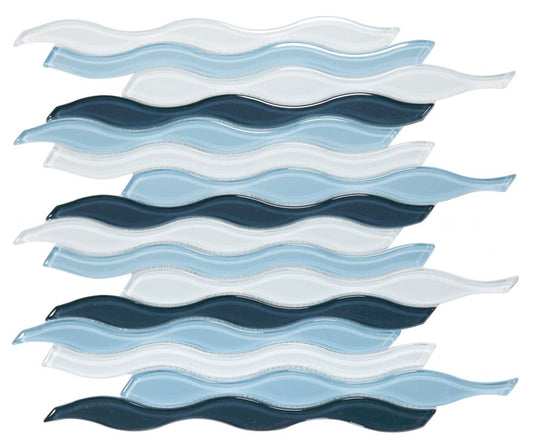 Water Blue 11.50 x 12.25
