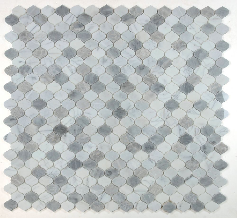 Water Drop Silver Grey 10.75 x 11